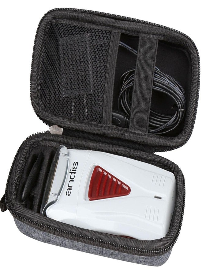 Aproca Case Compatible with Andis TS-1 17235 Pro 17150 17200 / Wahl Professional 5 Star Series Foil Lithium Titanium Foil Shaver, Storage Portable Bag for Accessories -Grey (Case Only) - Image 1
